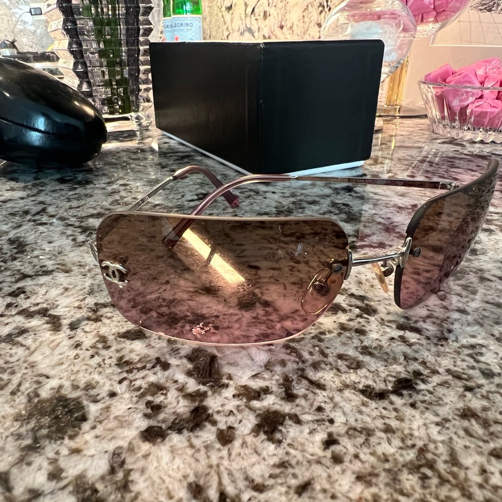 Authentic Vintage Chanel Cc Frames - image 1